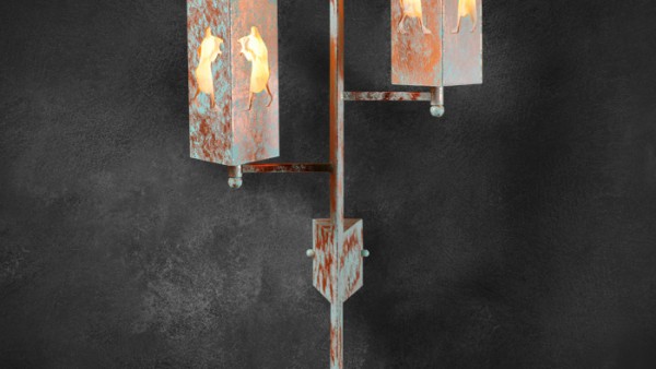 pandia-flute-copper-ON-sconce