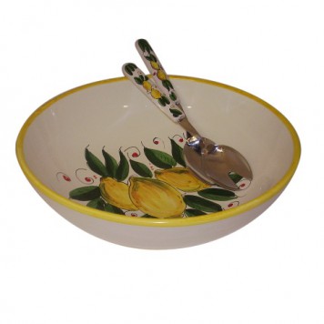 Bowl LM935 Cir 25,30,35cm salad spoon