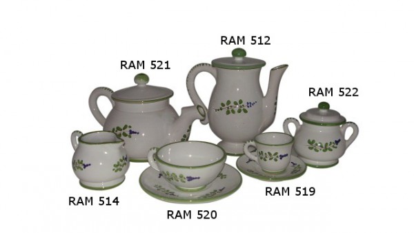 Tea set ramOlive Branch